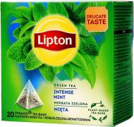 Чай зелений Lipton Intense Mint 20 шт. 32 г