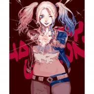 Набор для росписи по номерам Strateg Анимешна Харли Квин 40х50 см GS532