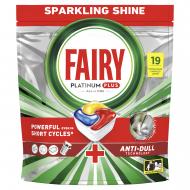 Капсули для посудомийних машин Fairy Platinum Plus Все-в-1 19 шт.
