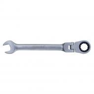 Ключ ріжково-накидний Sigma тріскачковий з шарніром 14 мм CrV satine 6022641