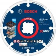 Диск алмазный отрезной Bosch X-LOCK Expert for Metal 115x22,23 2608900532 Диск алмазный отрезной Bosch X-LOCK Expert for Metal 115x22,23 2608900532