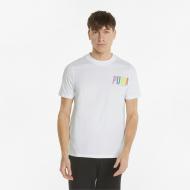 Футболка Puma SWxP Graphic Tee 53362302 р.S білий