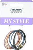 Резинка для волос TITANIA разноцветные (8013) 8 шт.