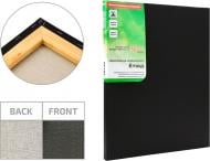 Полотно на підрамнику дрібне зерно чорний грунт 20 x 30 см 220 г/м² акрил , ROSA Gallery