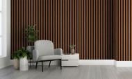 Реечная панель Walldeco полимерная 115x18x2900 мм дуб (D402-103 )