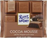 Шоколад Ritter Sport з альпійським молоком і шоколадним мусом 100 г (4000417294005)