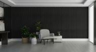 Реечная панель Walldeco полимерная 115x18x2900 мм серый (D402-107 )