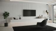 Реечная панель Walldeco полимерная 115x18x2900 мм белый (D402-301 ) Реечная панель Walldeco полимерная 115x18x2900 мм белый (D402-301 )