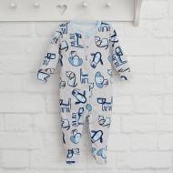 Человечек для мальчика Blanka Собачки р.80 серый 110248