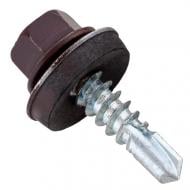 Саморез кровельный по металлу 5,5x25 мм snapt 75 шт. RAL 8017 (50376)