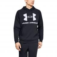 Джемпер Under Armour RIVAL FLEECE LOGO HOODIE 1345628-001 р. S черный