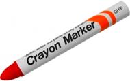 Маркер Sakura индустриальный перманентный CRAYON MARKER 15 мм GHY#19 красный