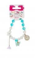 Браслет Lukky Fashion перламутровий з трьома підвісками T24785