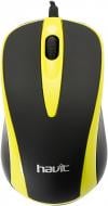 Мышь Havit HV-MS675 USB yellow