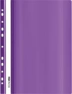 Скоросшиватель А4 Economix с перфорацией, фактура "глянец" фиолетовый E31510-12 Economix