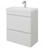 Тумба подвесная Акваріус Fondi 60 с умывальником Slim