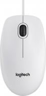 Мышь Logitech B100 white (910-003360)