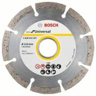 Диск алмазный отрезной Bosch ECO Universal 115x22,23 2608615027