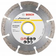 Диск алмазный отрезной Bosch ECO Universal 115x22,23 2608615027 Диск алмазный отрезной Bosch ECO Universal 115x22,23 2608615027