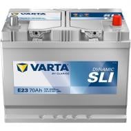 Аккумулятор автомобильный Varta Dynamic SLI E23 70Ah 630A 12V «+» справа (570412063)