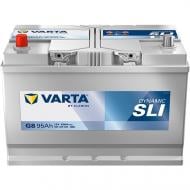 Аккумулятор автомобильный Varta Dynamic SLI G8 95Ah 830A 12V «+» слева (595405083) Аккумулятор автомобильный Varta Dynamic SLI G8 95Ah 830A 12V «+» слева (595405083)