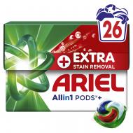 Капсулы для машинной стирки Ariel Все-в-1 Экстрасила удаление пятен 26 шт.