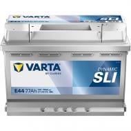 Акумулятор автомобільний Varta Dynamic SLI E44 77Ah 780A 12V «+» праворуч (577400078)
