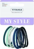 Резинка для волос TITANIA 4,5 см 7817 9 шт.