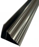 Профиль-плинтус SAN DECOR S4 3м коричневый