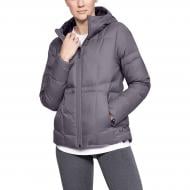 Пуховик жіночий Under Armour UA Armour Down Hooded Jkt 1342814-033 р.S сірий