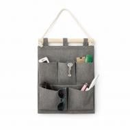 Органайзер текстильний Organize H-pocket-grey підвісний сірий мм