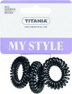 Резинка для волос TITANIA 3 шт. черный 7914 3 шт.