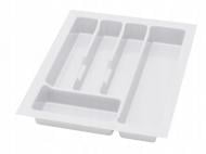 Лоток для столовых приборов Rejs UNI 330x430x45 мм фасад 400 мм пластиковый белый ТЕ13.2502.05.013