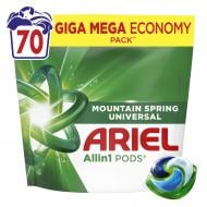 Капсулы для машинной стирки Ariel Все-в-1 Горный источник 70 шт.