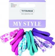 Резинка для волос TITANIA 4 см 7826 STYLE 16 шт.