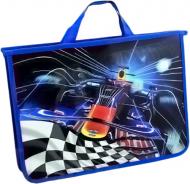 Портфель пластиковый А4 на молнии, на два отделения, Zerogravity E31631-09 Economix