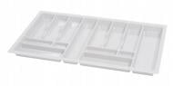 Лоток для столовых приборов Rejs PRO 830x490x45 мм фасад 900 мм пластиковый белый ТЕ13.2669.05.013