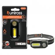 Фонарь налобный UNIROSS Prolite + SuperBright (ULSH04) 180 Lm черный