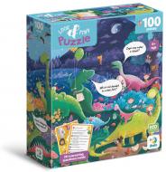 Гра-пазл DoDo Шукай та знаходь Країна динозаврів, 100 елементів 300669