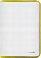 Папка-пенал пластиковая на молнии, ткань, молния желтая E31644-05 Economix