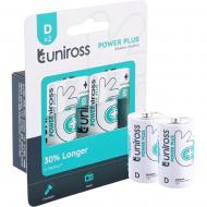 Батарейка щелочная UNIROSS Power Plus Alkaline 6LR61 9.0 V 6LR61 1 шт.
