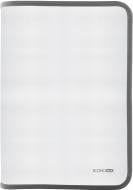 Папка-пенал пластикова на блискавці В5, фактура: тканина, сірий E31645-10 Economix Папка-пенал пластикова на блискавці В5, фактура: тканина, сірий E31645-10 Economix