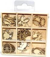 Набір міні-заготовки Пасха 10,5x10,5 см 45 шт. Knorr Prandell