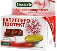 Капсулы Екосвіт Ойл Капилляропротект по 0,5 г 60 шт.