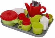 Ігровий набір Ecoiffier Chef Cook з посудом і тацею 972