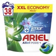 Капсулы для машинной стирки Ariel Все-в-1 Прикосновение свежего воздуха Lenor 38 шт.
