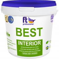 Краска интерьерная латексная FT Professional BEST INTERIOR глубокий мат белый 1 л