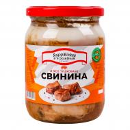 Свинина тушеная Ходорівський м'ясокомбінат 4822005008517