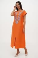 Сукня Галерея льону Діана 0358/50/57 р.L помаранчевий