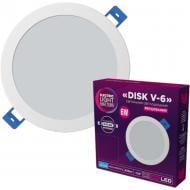 Світильник вбудовуваний (Downlight) ELM Disk 6 Вт 4000 К білий 26-0084